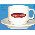 7 Oz. Stacking Cup & Saucer